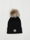 Moncler Kids Hats In Black
