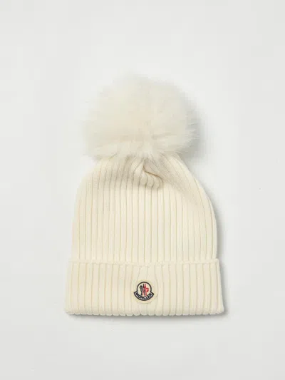 Moncler Girls' Hats Kids  In White