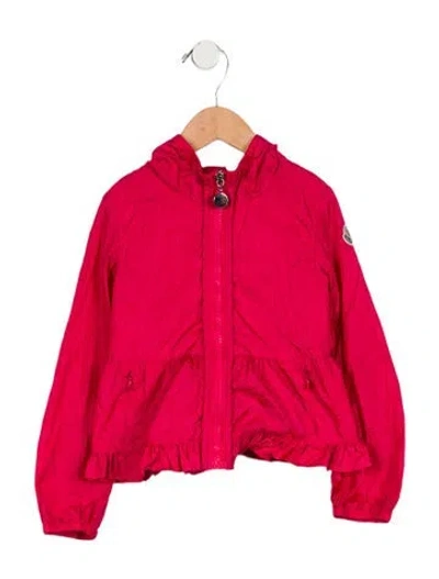 Pre-owned Moncler Babies' Girls' Jacket In Pink