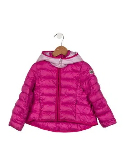 Pre-owned Moncler Babies' Girls' Jacket In Pink