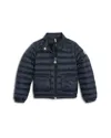 Moncler Kids' Girl's Lans Quilted Down Jacket In Black