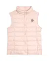 Moncler Girls' Liane Down Puffer Vest - Big Kid In Pink