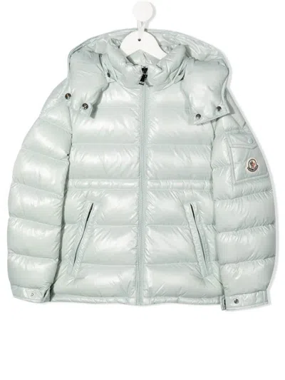 Moncler Girls Maire Down Puffer Jacket In Animal Print