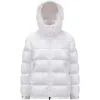Moncler Long-sleeved Down Jacket In White