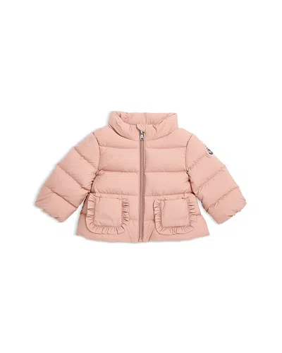 Moncler Girls' Onica Down Puffer Jacket - Baby, Little Kid In Pink