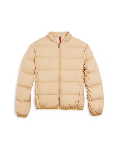 MONCLER GIRLS' ORA DOWN BOMBER JACKET - BIG KID
