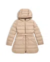 Moncler Girls' Pasenza Down Puffer Long Coat - Big Kid In Multi