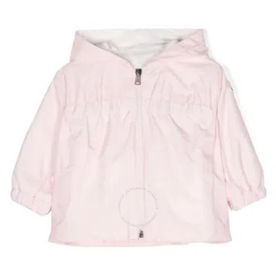 Moncler Kids'  Girls Raka Hooded Jacket In Pink