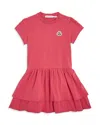 Moncler Girls' Ruffle Hem Dress - Baby, Little Kid, Little Kid In Red