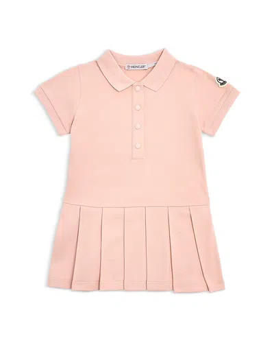 Moncler Girls' Shirt Dress - Baby, Little Kid, Little Kid In Pastel Pink