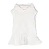 Moncler Girls Sleeveless Stretch-cotton Hoodie Dress