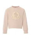 Moncler Girls' Sweatshirt - Big Kid In Pink
