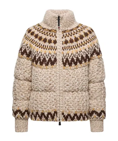 MONCLER MONCLER GRENOBLE GIROSE ZIP-UP CARDIGAN