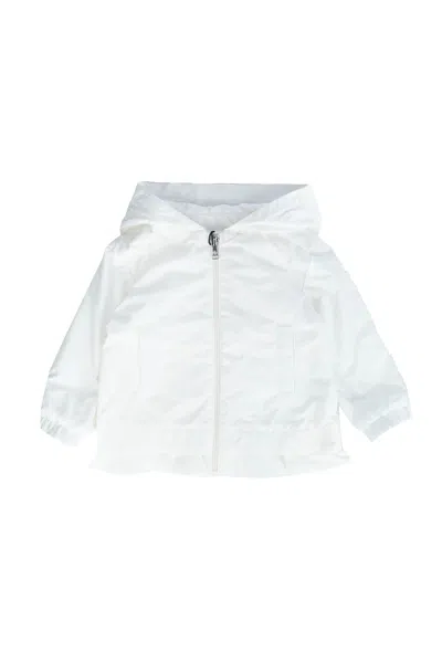 Moncler Kids' Giubbini In Bianco