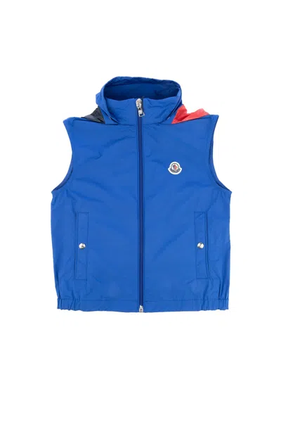 Moncler Kids' Giubbini In Blu