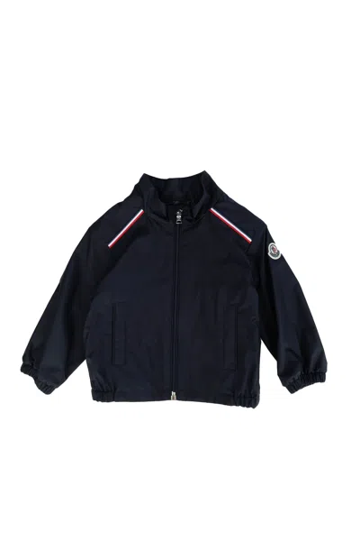 Moncler Kids' Giubbini In Blu Scuro