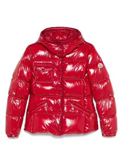 Moncler Glareins Puffer Jacket In Red