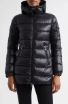 Moncler Glements Short Parka In Black