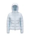 Moncler Blue Gles Down Jacket In Blue