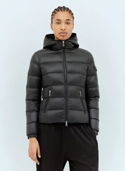MONCLER GLES HOODED SHORT DOWN JACKET