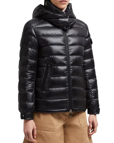 MONCLER MONCLER GLES HOODED SHORT DOWN JACKET
