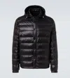 Moncler Gliere Nylon Down Jacket In Black