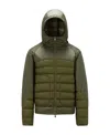 Moncler Gloas Quilted Puffer Jacket In Green