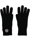 Moncler Gloves Accessories In Black