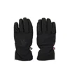 Moncler Grenoble Padded Soft Shell Gloves In Black