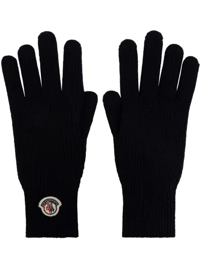 Moncler Gloves In Blue