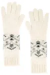 Moncler Gloves In White