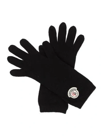 Pre-owned Moncler Gloves W/tags In Black
