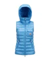 Moncler Vests In Blue