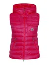 Moncler Down Jacket In Red