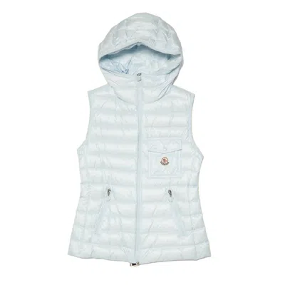 Moncler Glygos Zip-up Padded Vest In Blue