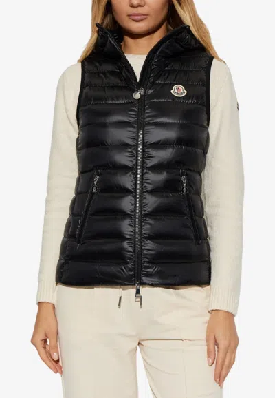 Moncler Glygosse Quilted Vest In Black