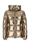 Moncler Douros Puffer Jacket In Golden
