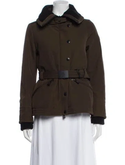 Pre-owned Moncler Goose Down Down Jacket In Brown