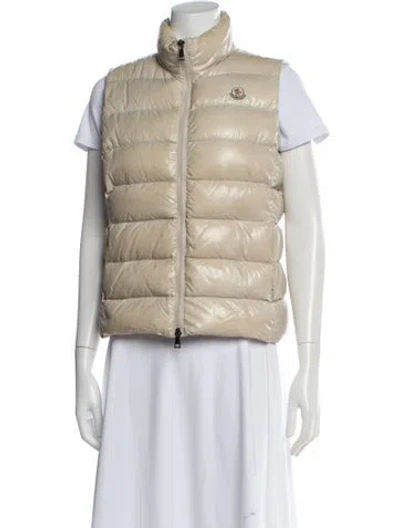 Pre-owned Moncler Goose Down Down Jacket In Neutral