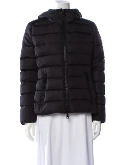 Pre-owned Moncler Goose Down Jacket In Gray