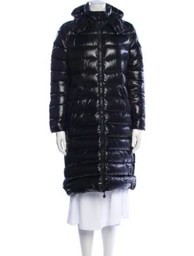 Pre-owned Moncler Goose Down Parka In Black