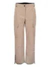 Moncler Gore-tex Cargo Trousers In Neutral