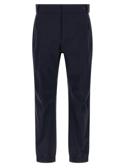 Moncler Gore-tex Joggers In Blue