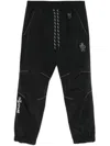 Moncler Gore-tex Ski Track Pants In Black