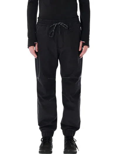 Moncler Gore-tex Jogging Trousers In Black