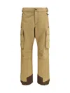 Moncler Cargo-pocket Ski Trousers In Brown