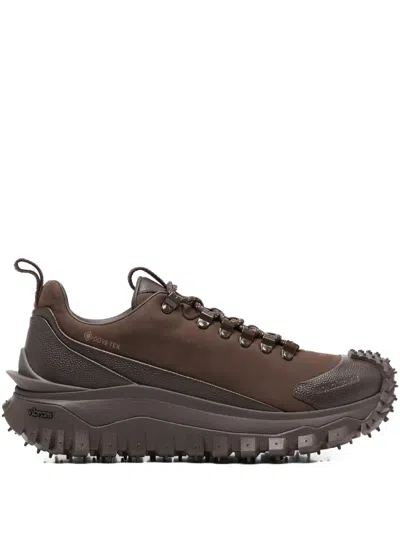 Moncler Gore-tex Sneakers In Brown