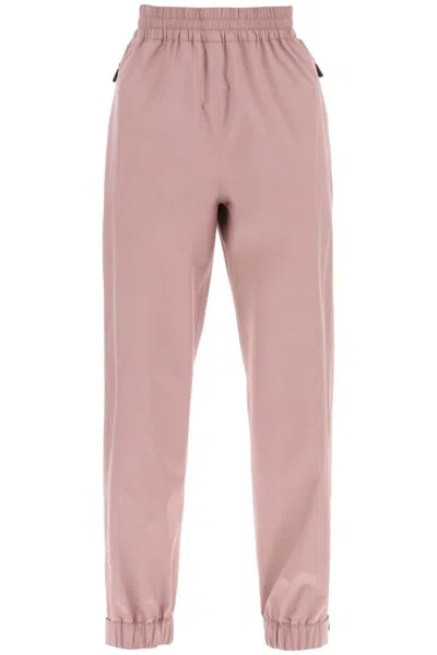 Moncler Grenoble Gore Tex Sports Pants In Pink