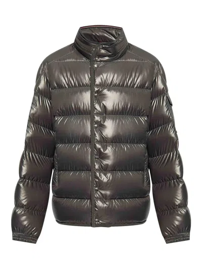 Moncler Gourette Mock-neck Puffer Jacket In Black