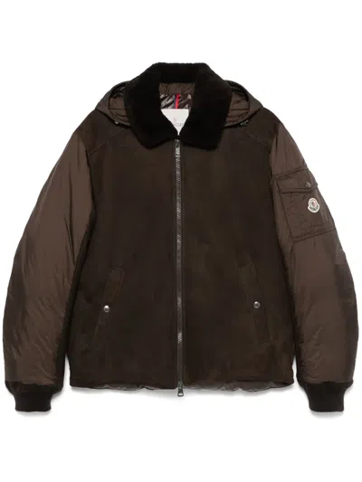 Moncler Grafenau Jacket In Brown